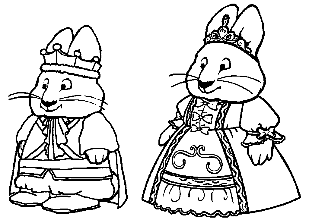 Max And Ruby Nick Jr Coloring Pages