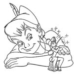 Printable Peter Pan And Fairies Coloring Pages Disney Pixar