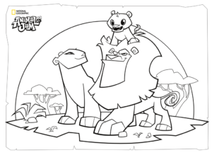Top 9 Highly Detailed Animal Jam Coloring Pages - Coloring Pages