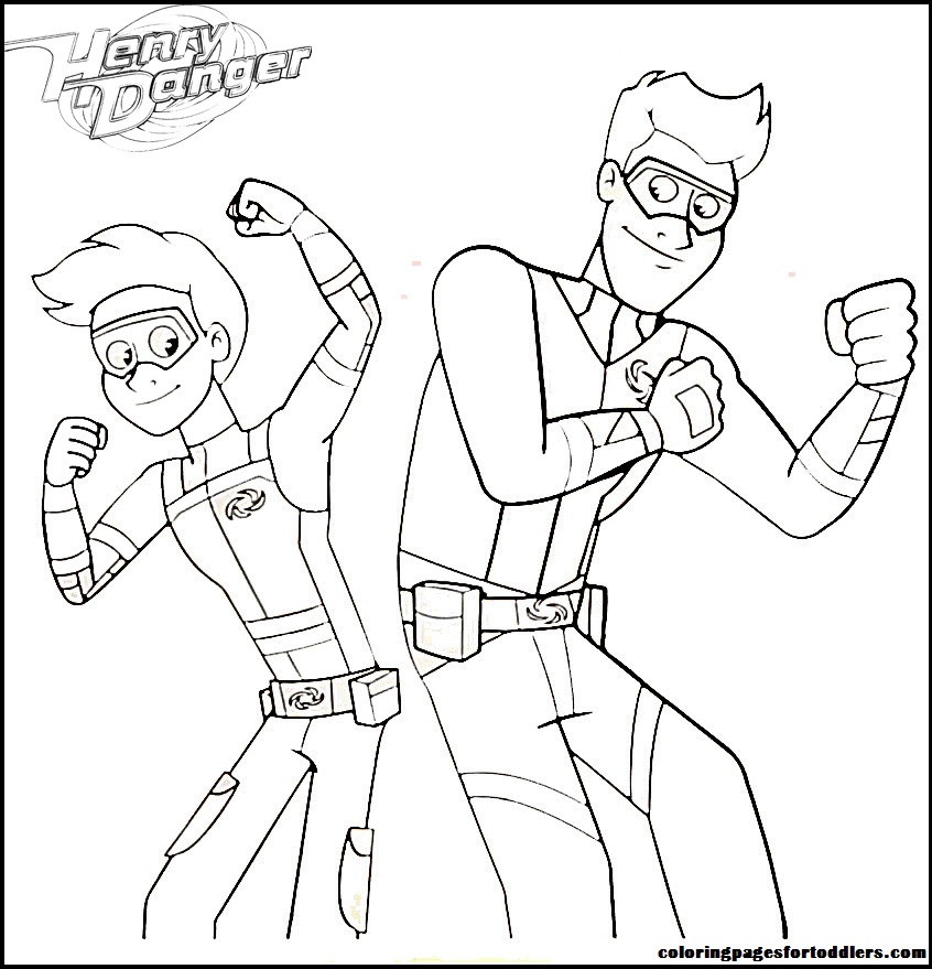 Best Henry Danger Coloring Page
