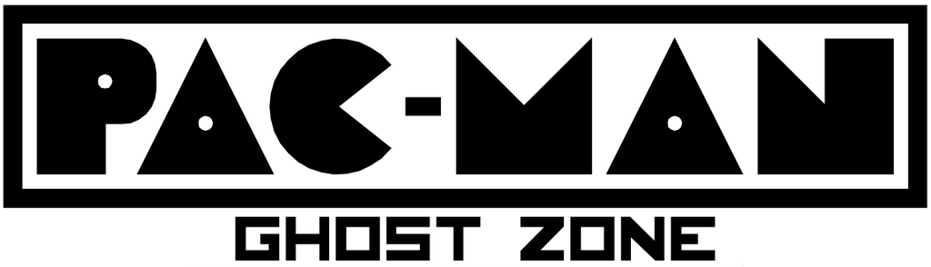 View Pac Man Ghost Zone Logo Lineart Page in full size.