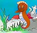 13 Fun Original and Cartoon Baby Seahorse Coloring Pages