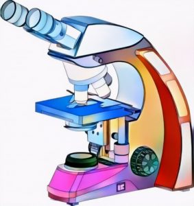 Microscope Coloring Work from Azriel