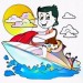 #7 Fun Jet Ski Coloring Pages for Kids