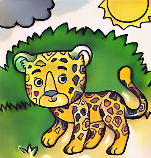 baby jaguar coloring result example
