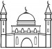 10 Most Beautiful Mosque Coloring Pages for Children